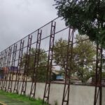 محیطی در زمین فوتبال تختی لاهیجان